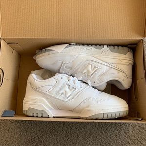 New balance 550 shoes white size 7.5 women